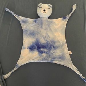 Little Sleepies blue watercolor Lovey